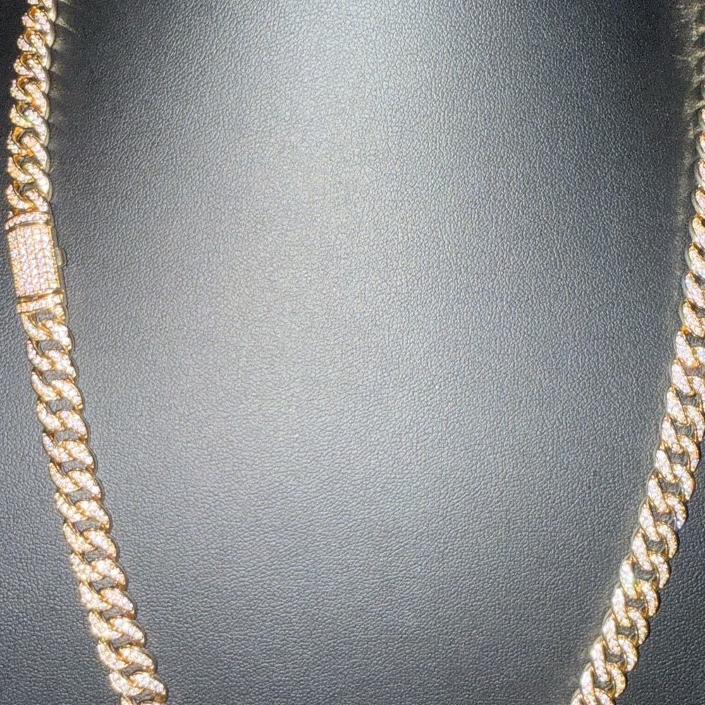 Gold Cuban Link Chain Necklace